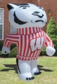 Wisconsin Badgers "Bucky" 8' Tall Inflatable Mascot Lawn Figure-FREE SHIPPING
