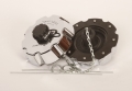 Talon Tight Chrome Locking Diesel Fuel Caps for Kenworth Semi Trucks