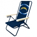 San Diego Chargers NFL Deluxe Folding Tailgating Beach Arm Chair