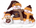 Cleveland Browns NFL Table Top Snowman Family
