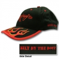 Chrome Shop Mafia Flame Design Baseball Hat with CSM Logo