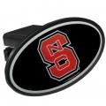 NC State Wolfpack Oval Hitch Cover