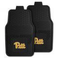 Pittsburgh Panthers Premium All Weather 2pc Rubber Car Floor Mats