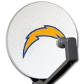 San Diego Chargers NFL Satellite Dish Cover