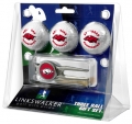 Arkansas Razorbacks "Kool Tool" 3 Golf Ball Gift Pack