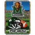 Marshall Thundering Herd Woven Tapestry 48" x 60" Home Field Advantage Throw Blanket