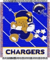 San Diego Chargers 36" x 48" Triple Woven Baby Throw Blanket