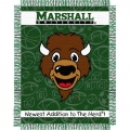 Marshall Thundering Herd 36" x 48" Triple Woven Baby Throw Blanket