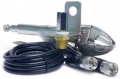 RoadPro "Vise Grip Quick Disconnect" Mirror Mount with SO-239 Stud Connector and Cable