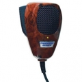 TruckSpec 4-Pin Power Woodgrain CB Microphone