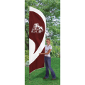 Mississippi State Bulldogs NCAA Applique & Embroidered 102" x 30" Tall Team Flag