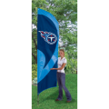 Tennessee Titans NFL Applique & Embroidered 102" x 30" Tall Team Flag