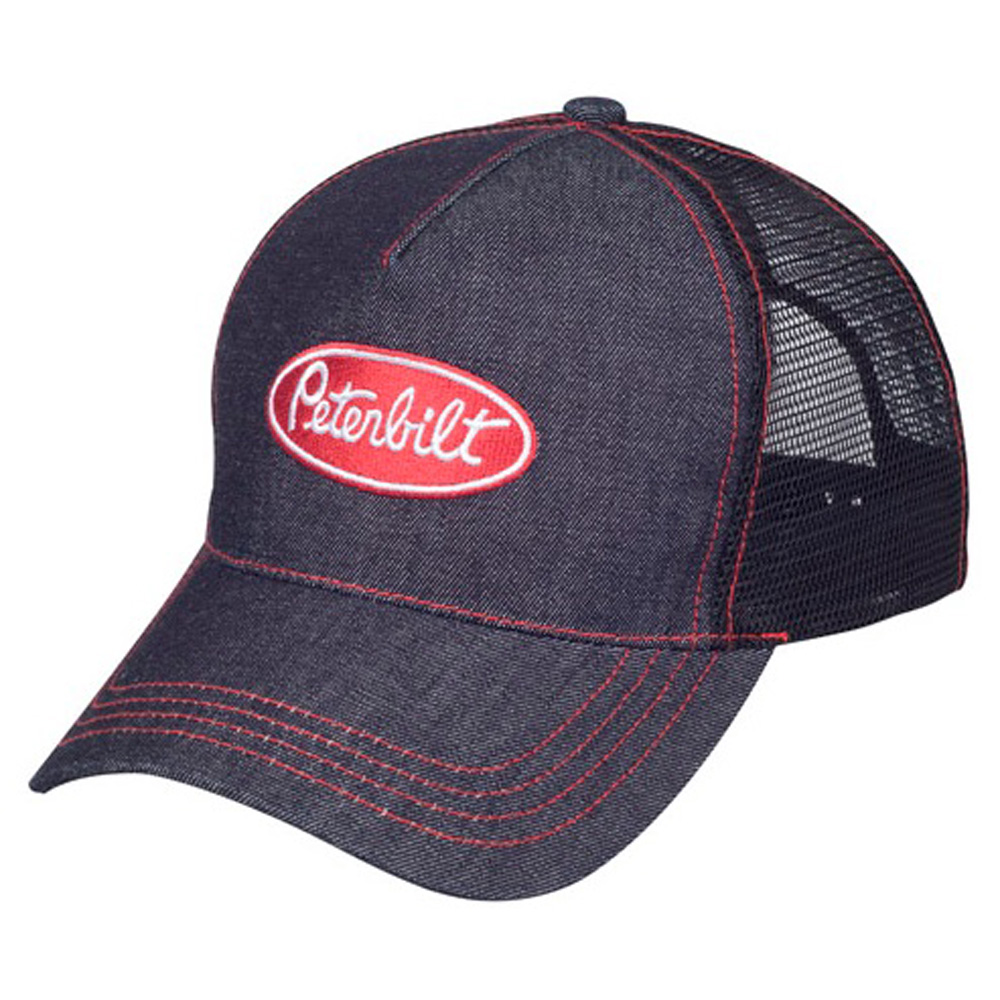 Peterbilt Hats Peterbilt Caps Peterbilt Motors Denim Mesh Snapback