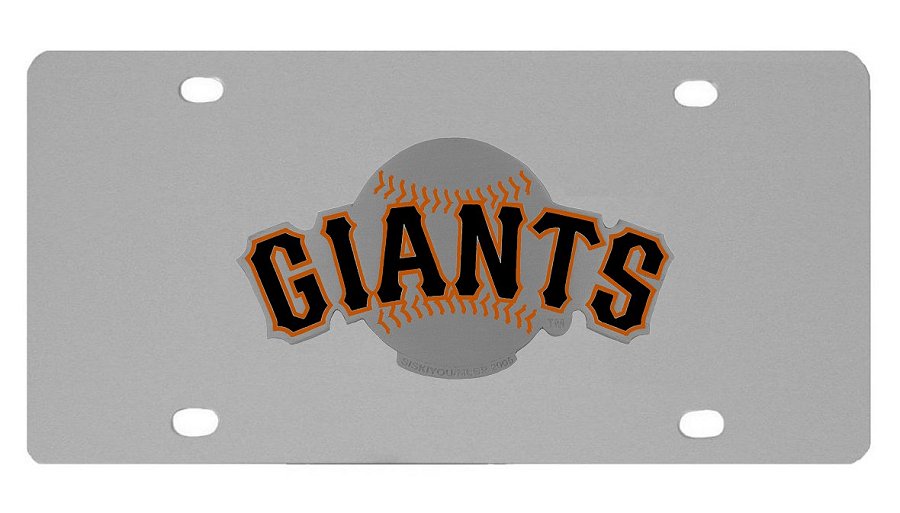 San Francisco Giants License Plates San Francisco Giants License