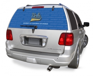 UCLA Bruins NCAA Logo Glass Tatz ""Rearz"" Back Windshield Graphic/Decal