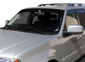Chicago White Sox MLB Logo ""Visorz"" Front Windshield Covering by Glass Tatz