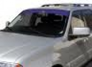 LSU Tigers NCAA Logo "Glass Tatz Visorz" Front Windshield Graphic/Decal