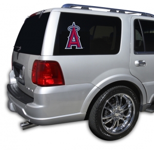 Anaheim Angels MLB Logo ""Cutz"" Glass Tatz Graphic/Decal