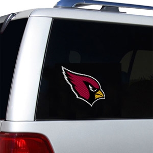 Arizona Cardinals Glass Tatz NFL Logo "CUTZ" Side Windshield Graphic/Decal