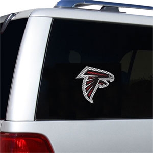 Atlanta Falcons Glass Tatz NFL Logo "CUTZ" Side Windshield Graphic/Decal