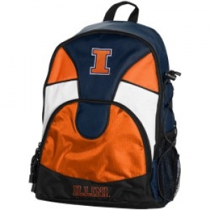 Illinois Fighting Illini NCAA School Backpack