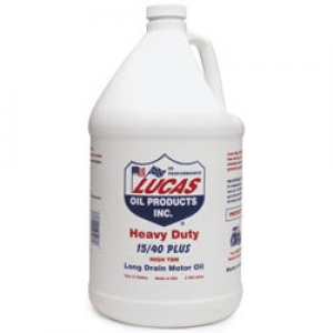 Lucas Oil 128oz. 15/40 Heavy Duty High TBN Truck Motor Oil