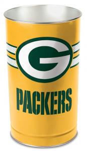 Green Bay Packers NFL 15" Tapered Wastebasket