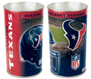 Houston Texans NFL 15" Tapered Wastebasket