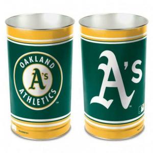 Oakland Athletics MLB 15" Tapered Wastebasket