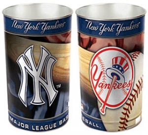 New York Yankees MLB 15" Tapered Wastebasket