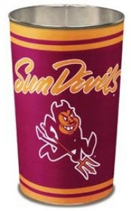 Arizona State Sun Devils NCAA 15" Tapered Wastebasket