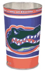 Florida Gators NCAA 15" Tapered Wastebasket