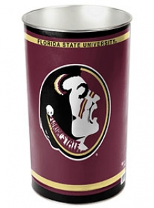Florida State Seminoles NCAA 15" Tapered Wastebasket