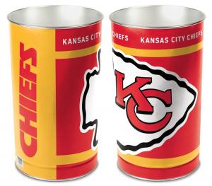 Kansas City Chiefs NFL 15" Tapered Wastebasket
