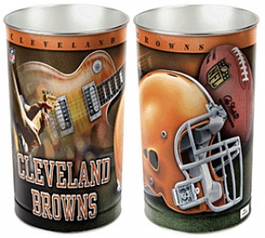 Cleveland Browns NFL 15" Tapered Wastebasket