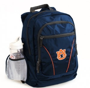 Auburn Tigers NCAA 2 Strap Laptop Backpack-FREE SHIPPING
