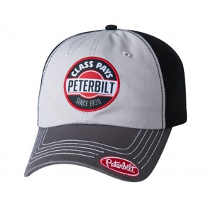 Peterbilt Motors Class Pays Patch Charcoal Cap