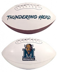 Marshall Thundering Herd Embroidered Signature Series Football