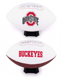 Ohio State Buckeyes Embroidered Signature Series Football