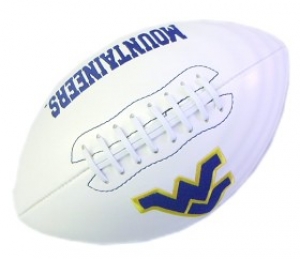 West Virginia Mountaineers Embroidered Signature Series Football