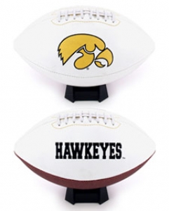 Iowa Hawkeyes Embroidered Signature Series Football