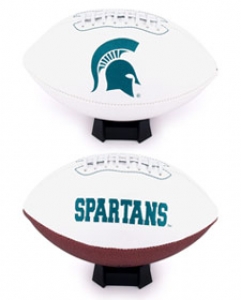 Michigan State Spartans Embroidered Signature Series Football