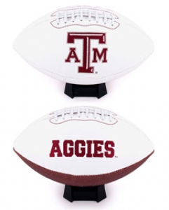 Texas A&M Aggies Embroidered Signature Series Football