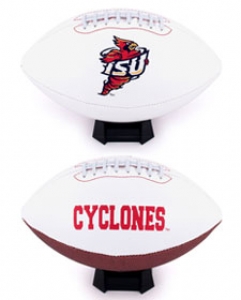 Iowa State Cyclones Embroidered Signature Series Football