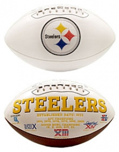 Pittsburgh Steelers Embroidered Signature Series Football