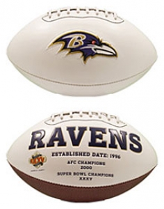 Baltimore Ravens Embroidered Signature Series Football