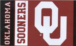 Oklahoma Sooners NCAA 3 x 5 Flag