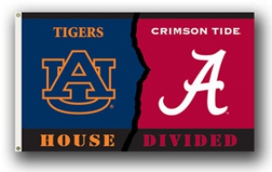 Alabama Crimson Tide/Auburn Tigers Rivalry 3 x 5 Flag