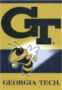 Georgia Tech Yellow Jackets NCAA  28" x 40" 2-Sided Banner