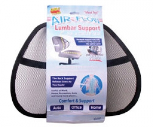 Air Flow Lightweight Portable Lumbar Support